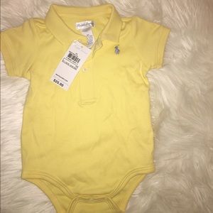 NWT Ralph Lauren Polo Onesie 9M
