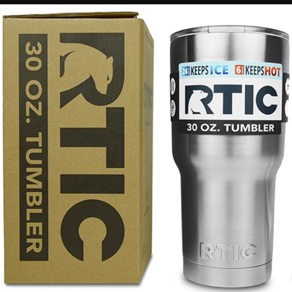 Giraffe custom wrapped 30oz Rtic. - Picture 2 of 4