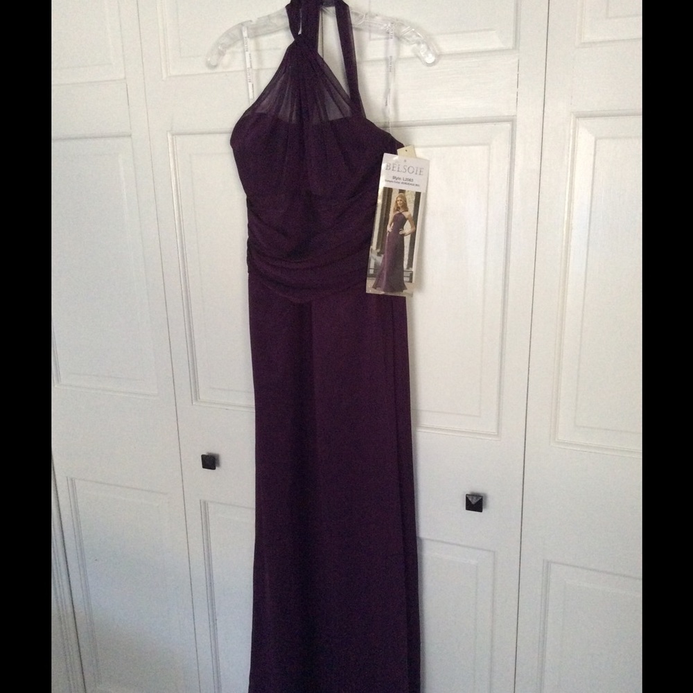 Halter Bridesmaids Dress