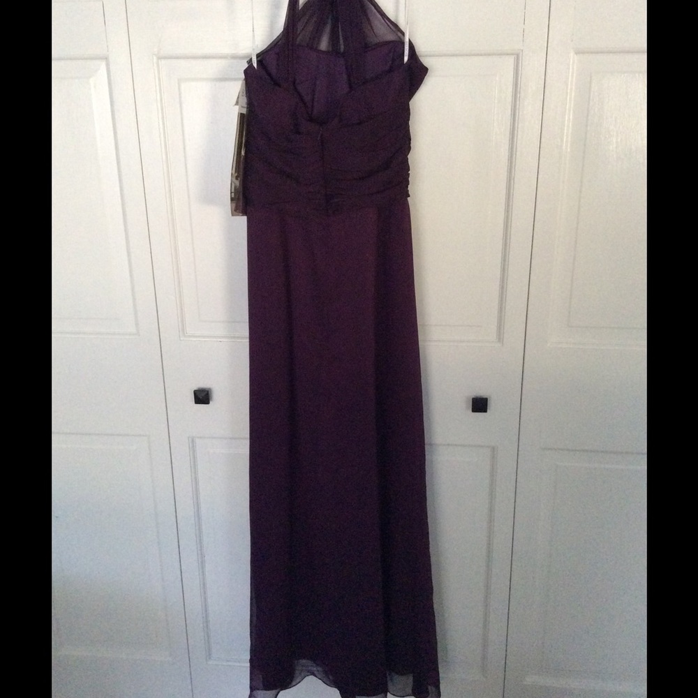 Halter Bridesmaids Dress - Picture 2 of 3