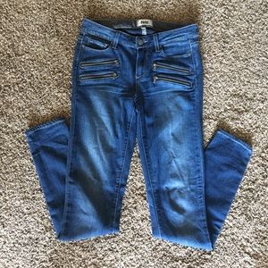 Paige zipper jeans