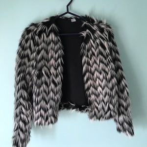 H&M Faux Fur Jacket