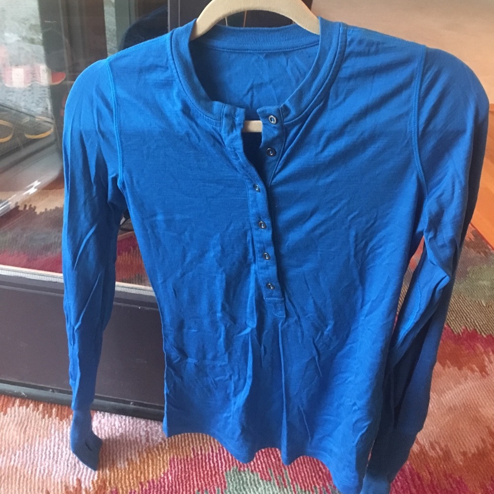 Lululemon Merino Wool Fireside Beaming Blue 6