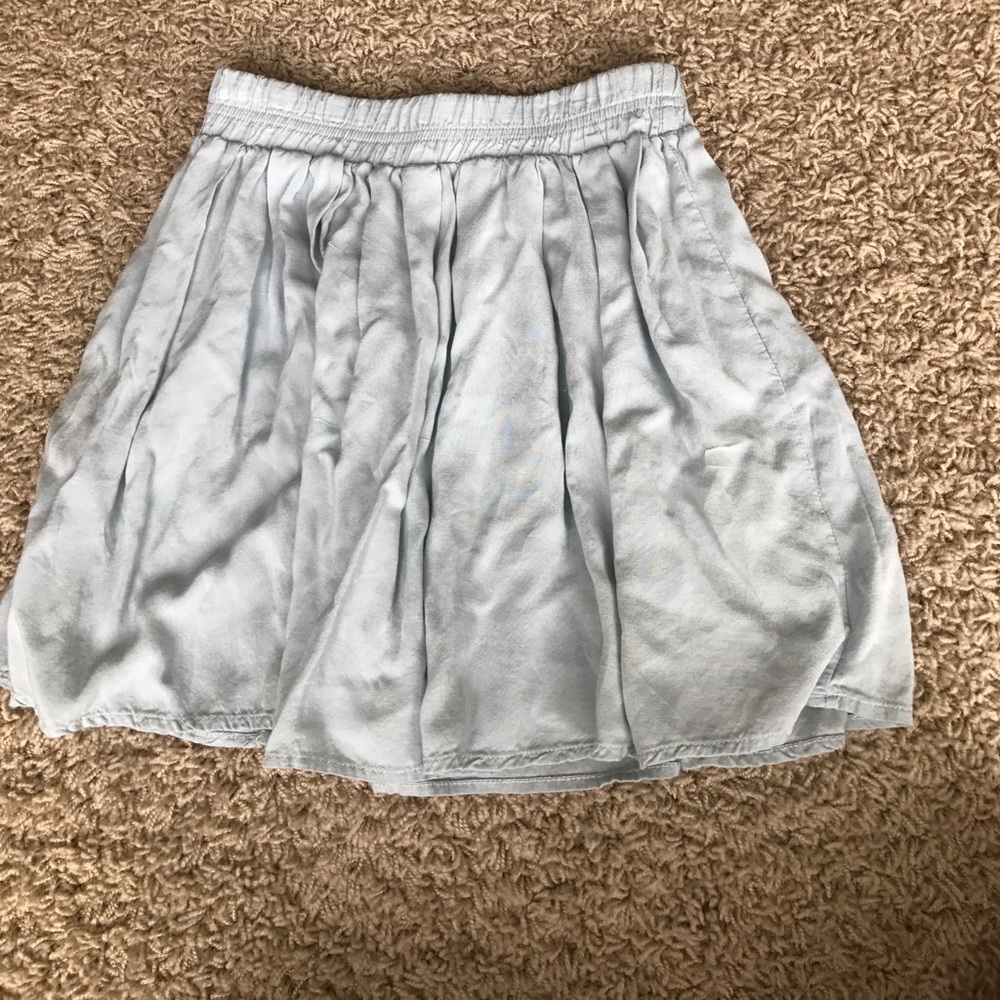 Baby Blue Brandy Skirt