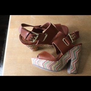 Leather sandals