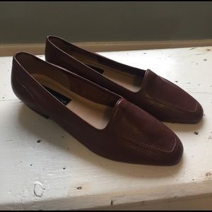 Calico Tan Leather Loafers