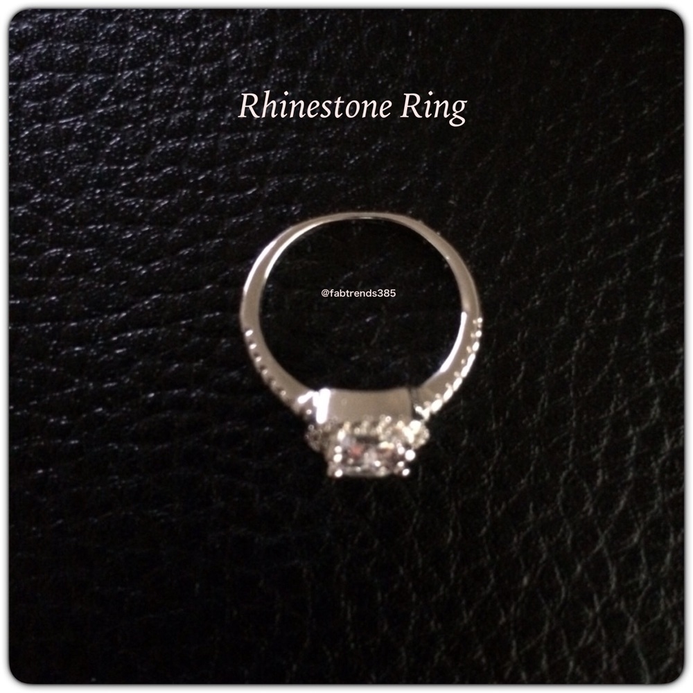 CZ COCKTAIL RING - Picture 2 of 2