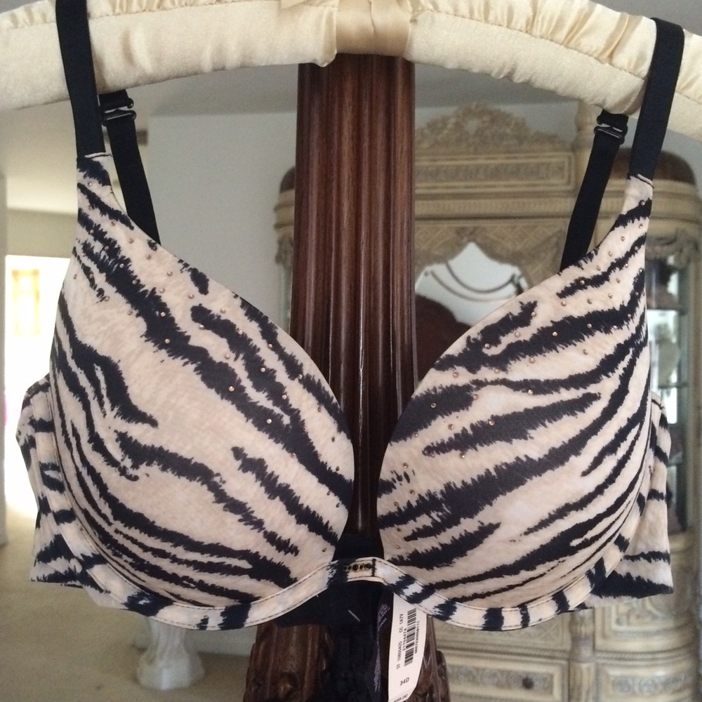 Diamond Victoria Secret Zebra Bra