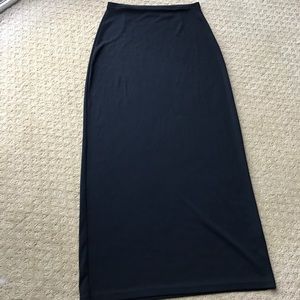 Black Maxi Skirt