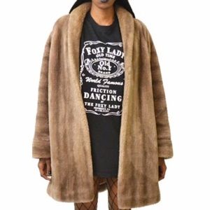 🖤 Vintage Faux Fur Coat 🖤