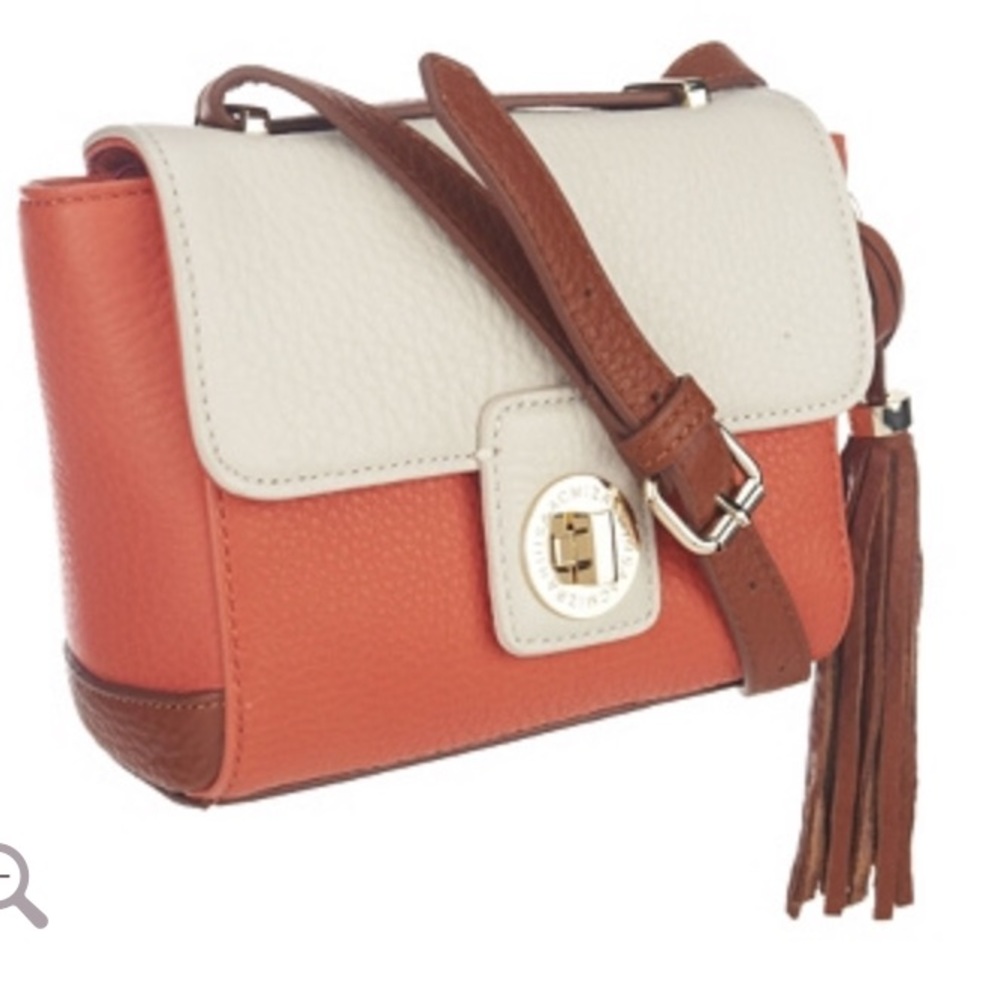 Isaac Mizrahi Leather Crossbody Bag