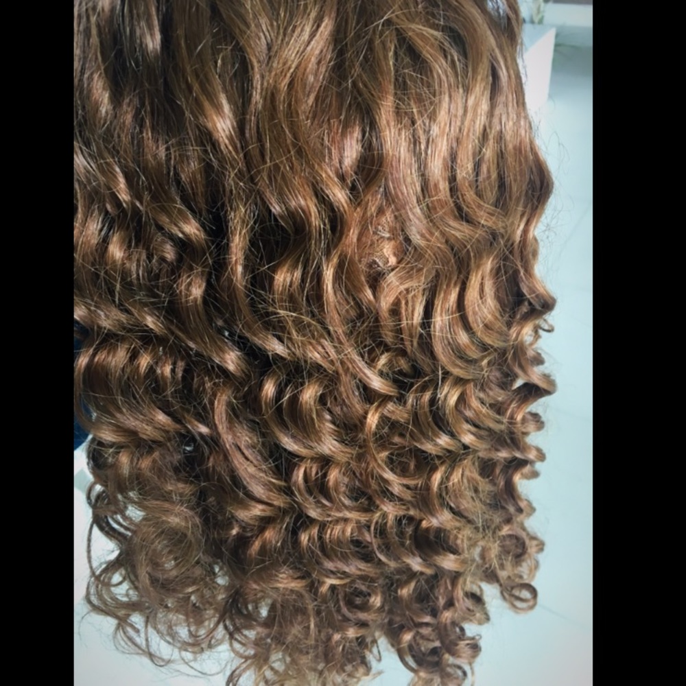 100% human hair lace front wig brand new
