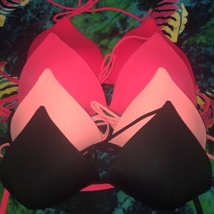 Triangle bikini tops