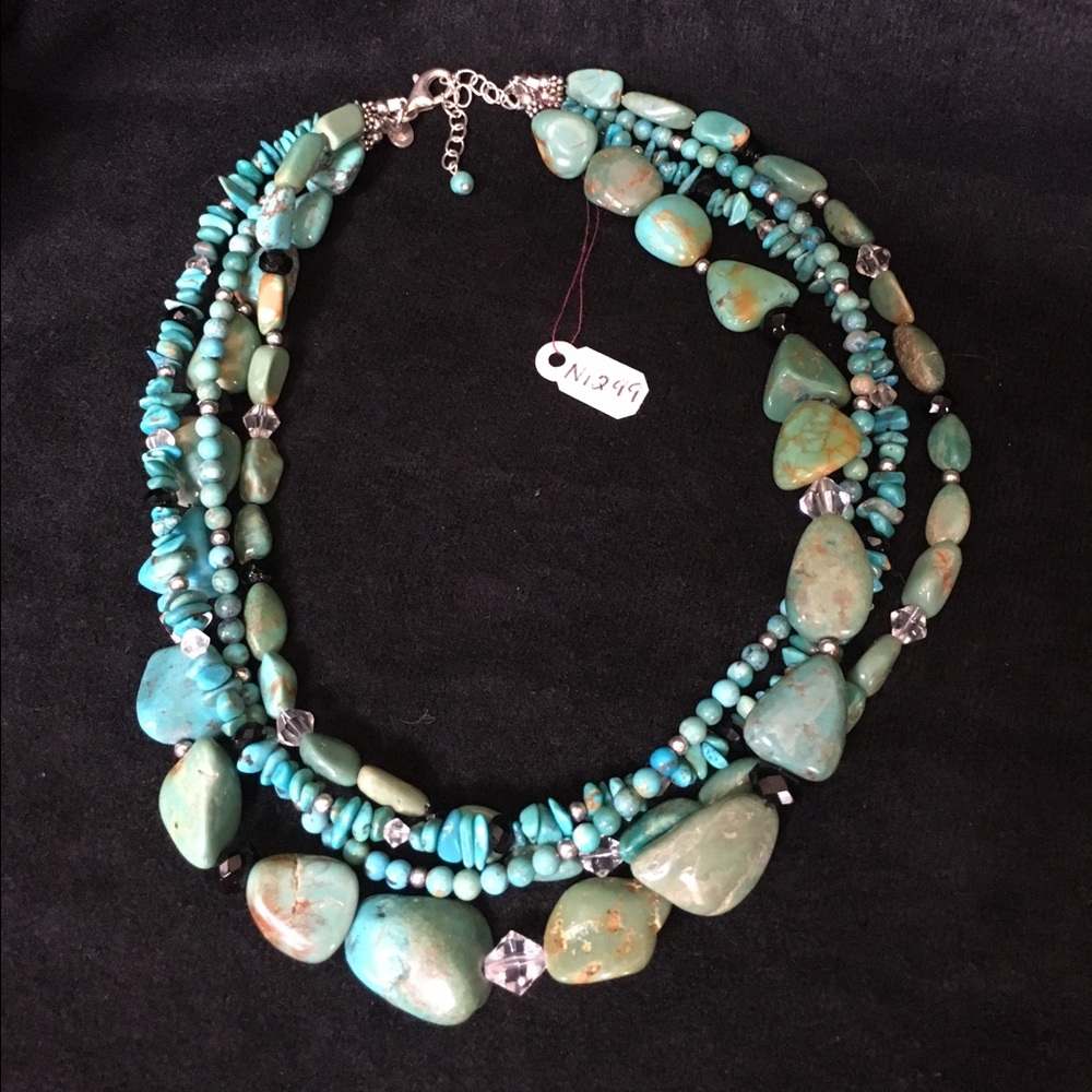 Retired Silpada Turquoise Necklace