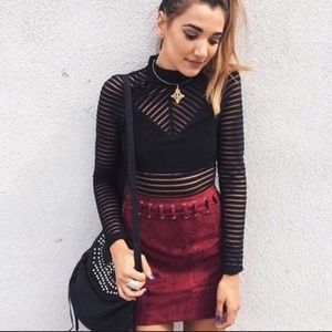 RUMOR black Beyoncé body suit