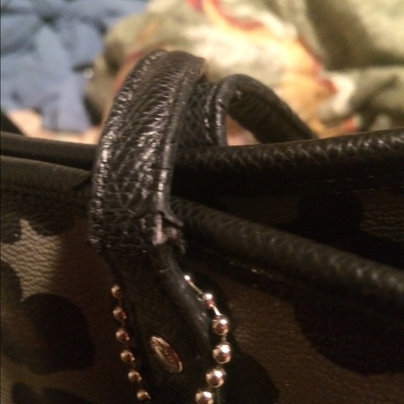 Animal print coach bag and wallet - Picture 5 of 5