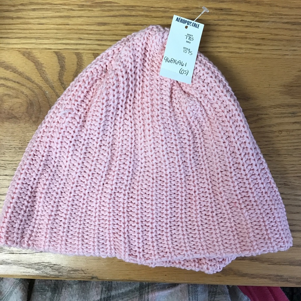 Aeropostale light pink beanie