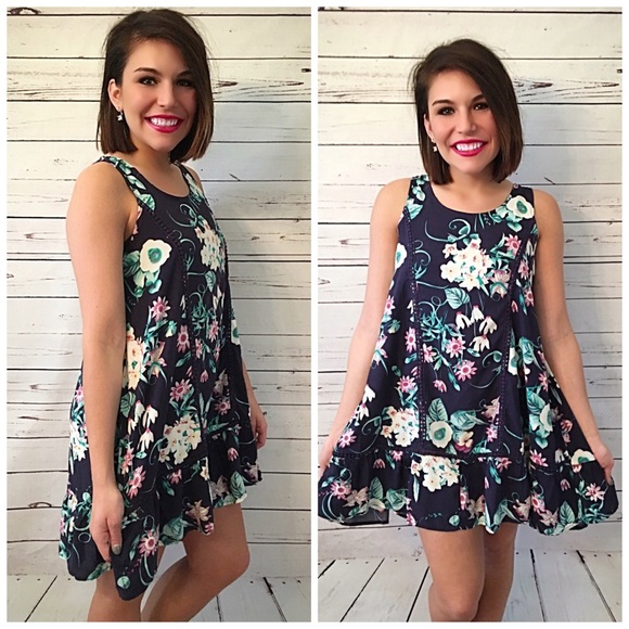 Stunning hi lo floral tank dress! - Picture 3 of 3