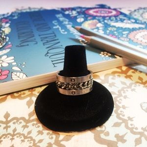 Stainless steel chain spinner ring