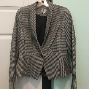 Super fun black and white jacket