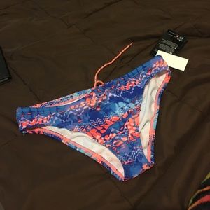 TYR CORAL /BLUE  EMERALD BIKINI BOTTOMS