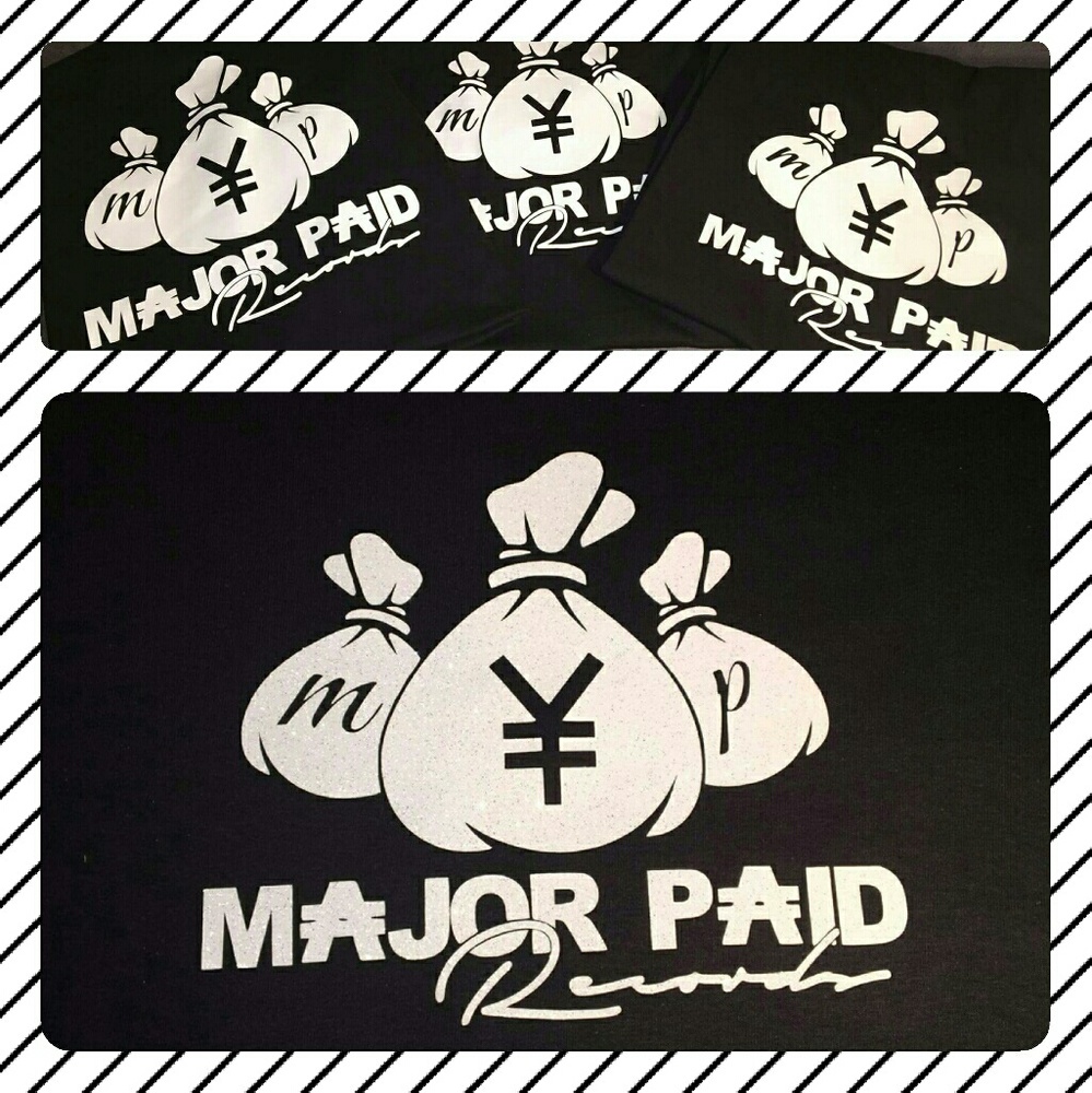 Major Paid Records Logo Shirts