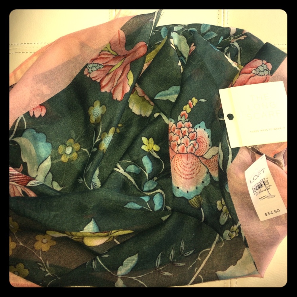 LOFT NWT 2017 long scarf