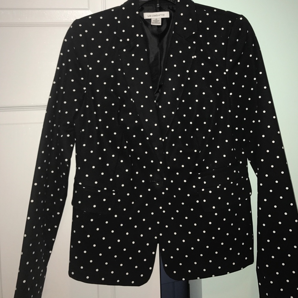 Polka Dot Liz Claiborne Jacket