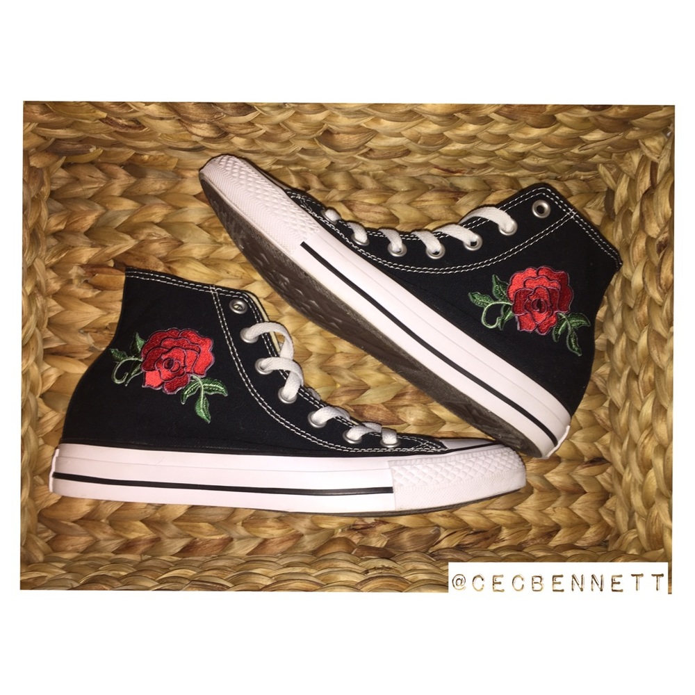 Custom Rose Converse