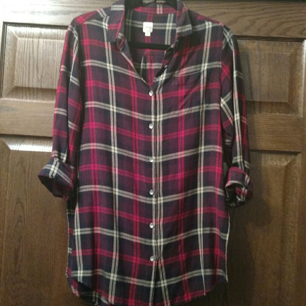 Plaid Tunic