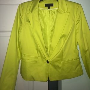 Bright yellow jacket