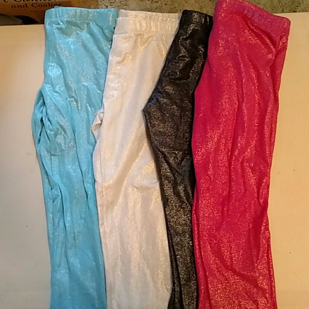 Sparkly leggings