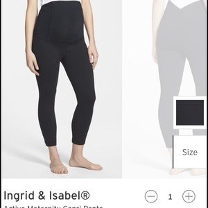 🤰🏼Ingrid & Isabel Maternity Capri Workout Pants