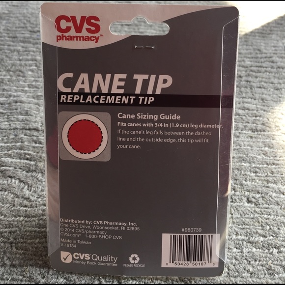 cvs Other New With Tags Cane Replacement Tip Poshmark