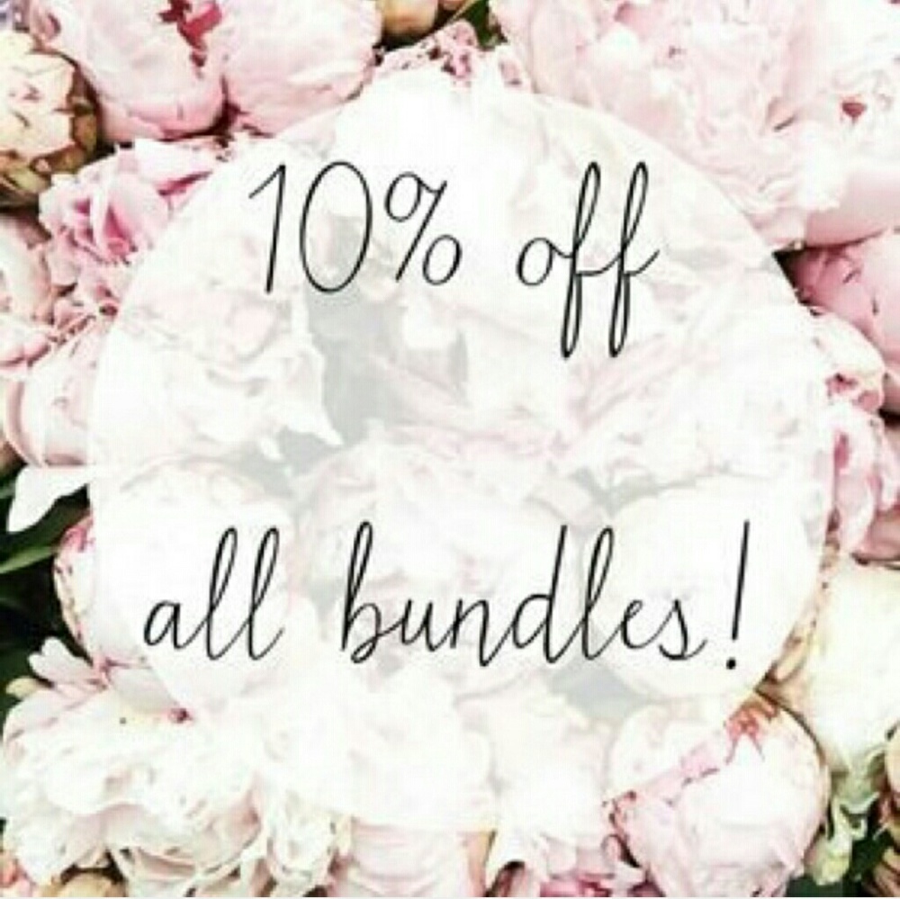 10% off Bundles of 2 or More Items ♡