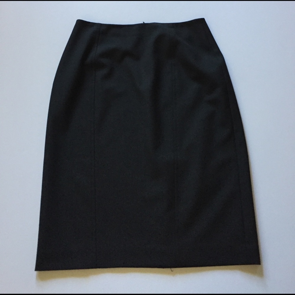 Tavora Black Stretch A Line Skirt