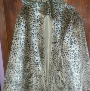 Ladies xlarge fur coat