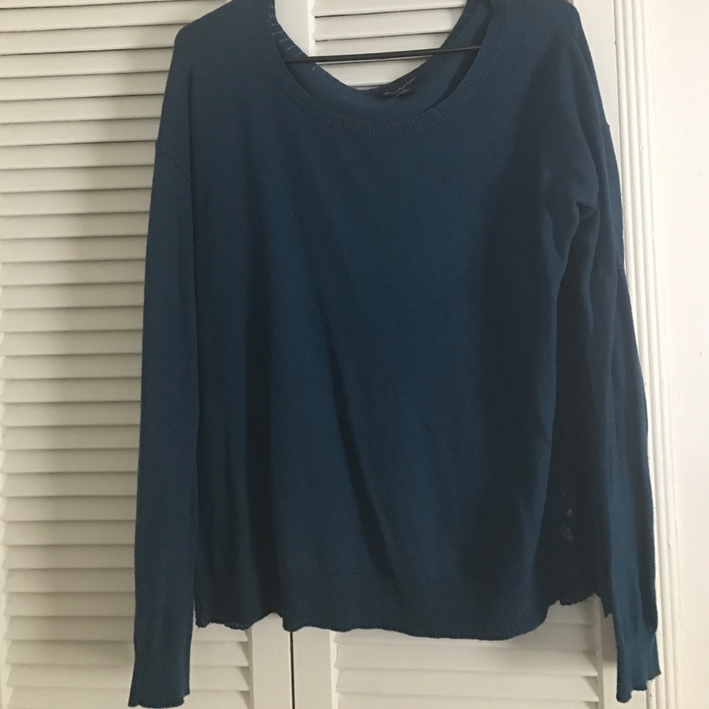 Blue sweater