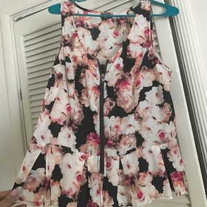 Flower tank top