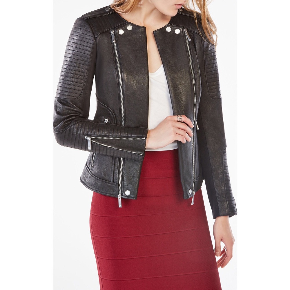 BCBG Max Azria Blake Leather Jacket