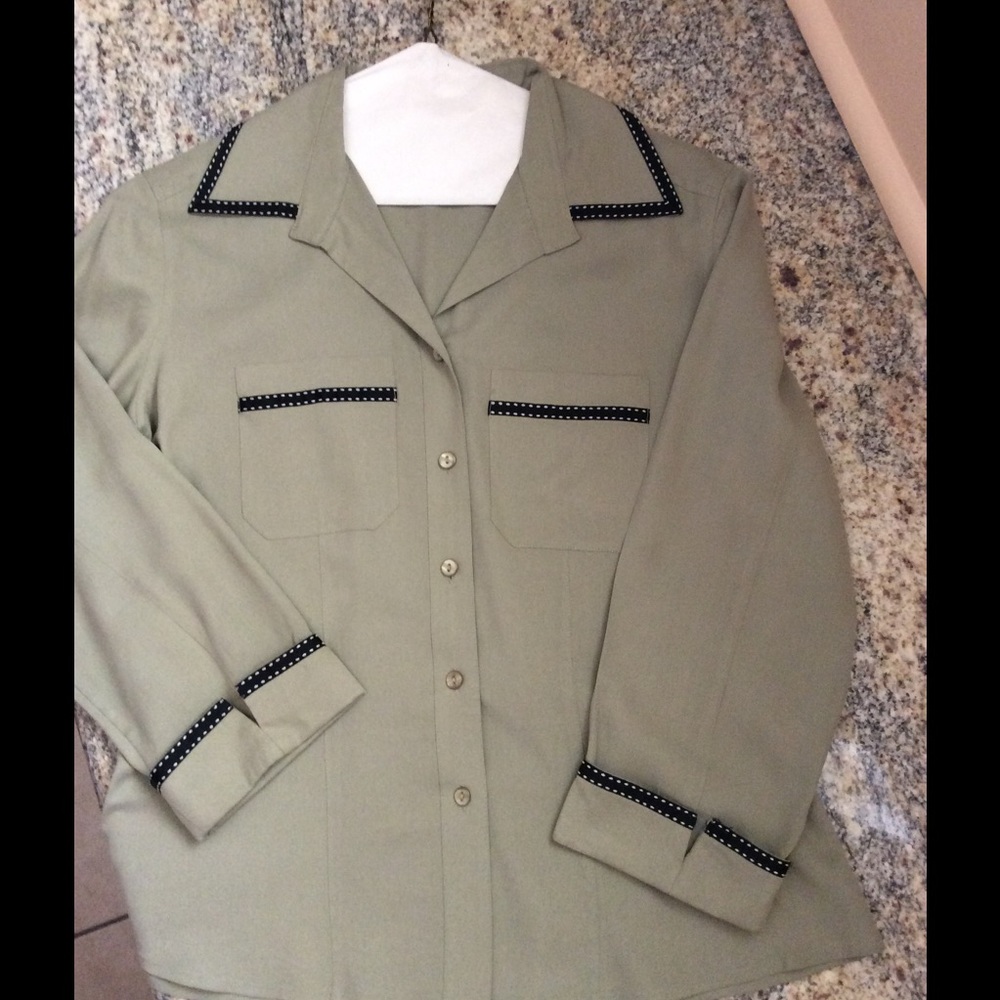 100% silk blouse