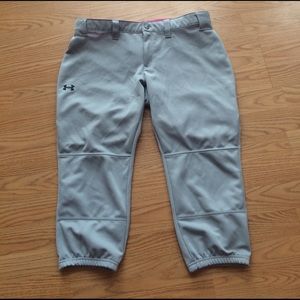 Gray softball pants