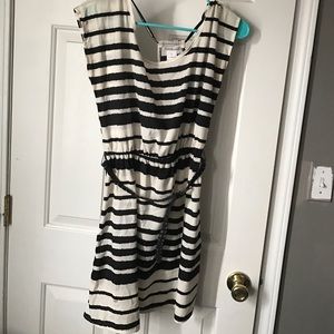 Charlotte Russe striped belted dress