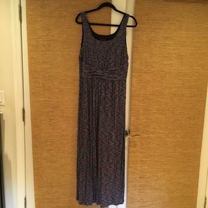 Soft cotton maxi dress XL black,hot pink, teal