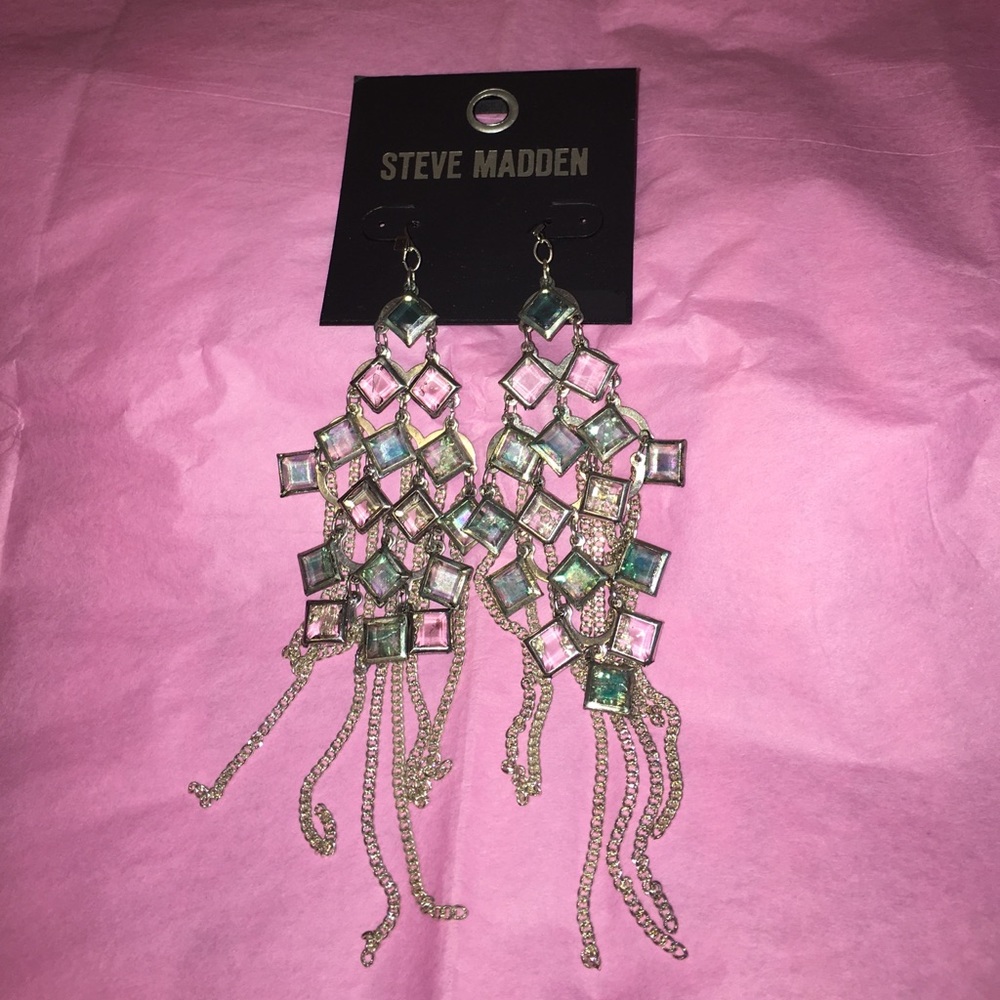 brand new Steve Madden chandelier earrings