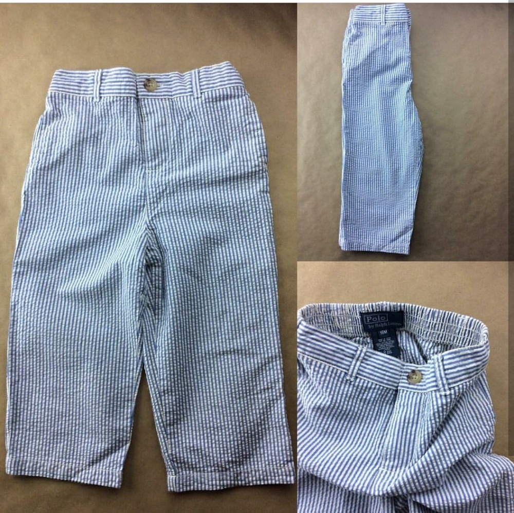 Ralph Lauren Seersucker Pants