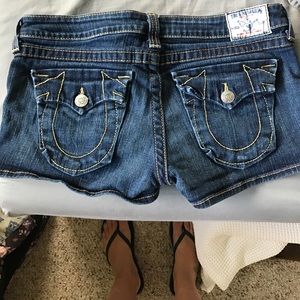 True religion shorts