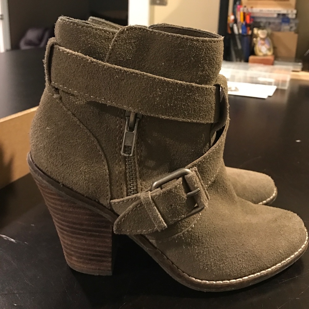 Taupe Booties