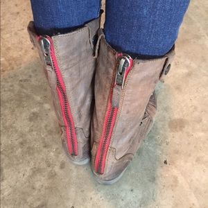 Steve Madden Combat Boots