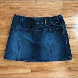 Armani Exchange Denim Mini Skirt